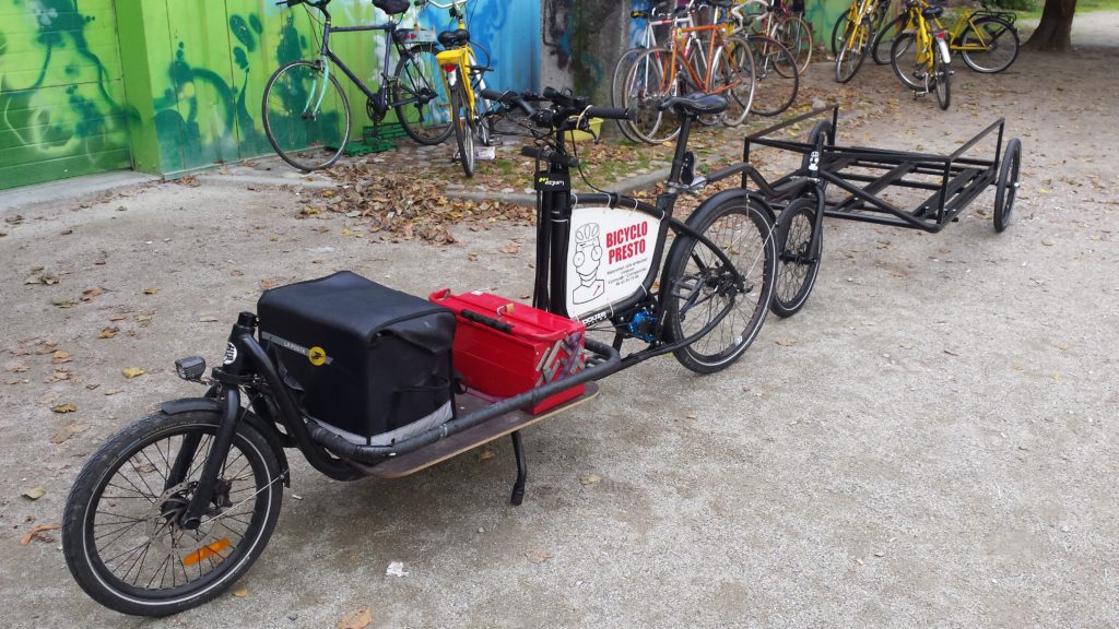 livraisons vélo cargo et semi remorque